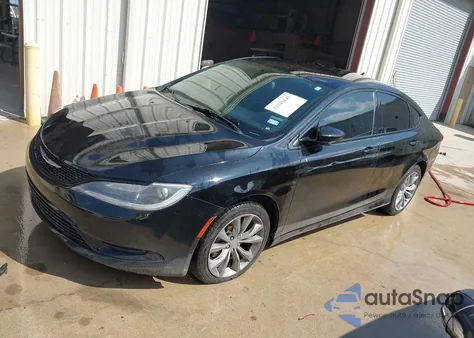 2015 Chrysler 200 S из США, поврежденный, VIN 1C3CCCBB1FN731850